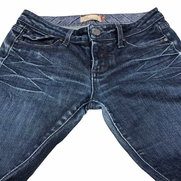 # Paige Pair Fak Boot Cut Jeans Sz 28 - Picture 4 of 13